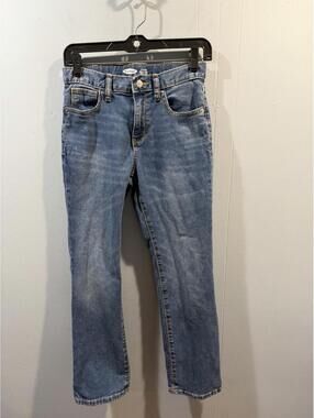 Girls Old Navy Straight Jeans, Size 14 W27” X In.26.5” Casual Comfortable Style